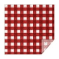 thumbnail image 1 of Christmas Square Tablecloth 42x42 Inch – Waterproof Polyester Printed Table Cover, Wrinkle Resistant & Washable for Kitchen Dining Picnic Party Decor, Single-v4-15, White, 1 of 6