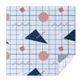 thumbnail image 1 of Christmas Square Tablecloth 42x42 Inch – Waterproof Polyester Printed Table Cover, Wrinkle Resistant & Washable for Kitchen Dining Picnic Party Decor, Single-v4-15, White, 1 of 6