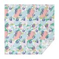 thumbnail image 1 of Christmas Square Tablecloth 52x52 Inch – Waterproof Polyester Printed Table Cover, Wrinkle Resistant & Washable for Kitchen Dining Picnic Party Decor, Single-v4-15, White, 1 of 6
