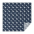 thumbnail image 1 of Christmas Square Tablecloth 52x52 Inch – Waterproof Polyester Printed Table Cover, Wrinkle Resistant & Washable for Kitchen Dining Picnic Party Decor, Single-v4-15, White, 1 of 6