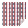 thumbnail image 1 of Christmas Square Tablecloth 52x52 Inch – Waterproof Polyester Printed Table Cover, Wrinkle Resistant & Washable for Kitchen Dining Picnic Party Decor, Single-v4-15, White, 1 of 6