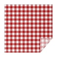 thumbnail image 1 of Christmas Square Tablecloth 52x52 Inch – Waterproof Polyester Printed Table Cover, Wrinkle Resistant & Washable for Kitchen Dining Picnic Party Decor, Single-v4-15, White, 1 of 6