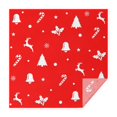 thumbnail image 1 of Christmas Square Tablecloth 52x52 Inch – Waterproof Polyester Printed Table Cover, Wrinkle Resistant & Washable for Kitchen Dining Picnic Party Decor, Single-v4-15, White, 1 of 6