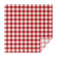 thumbnail image 1 of Christmas Square Tablecloth 52x52 Inch – Waterproof Polyester Printed Table Cover, Wrinkle Resistant & Washable for Kitchen Dining Picnic Party Decor, Single-v4-15, White, 1 of 6
