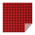 thumbnail image 1 of Christmas Square Tablecloth 52x52 Inch – Waterproof Polyester Printed Table Cover, Wrinkle Resistant & Washable for Kitchen Dining Picnic Party Decor, Single-v4-15, White, 1 of 6