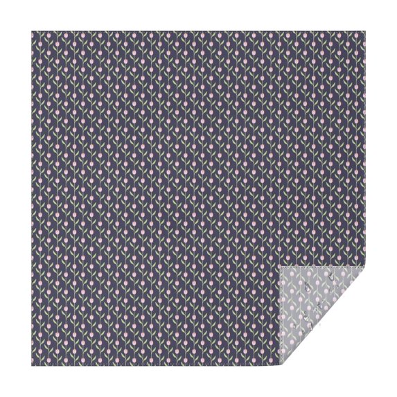 Christmas Square Tablecloth 60x60 Inch – Waterproof Polyester Printed Table Cover, Wrinkle Resistant & Washable for Kitchen Dining Picnic Party Decor, Single-v4-13, White