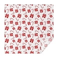 thumbnail image 1 of Christmas Square Tablecloth 60x60 Inch – Waterproof Polyester Printed Table Cover, Wrinkle Resistant & Washable for Kitchen Dining Picnic Party Decor, Single-v4-13, White, 1 of 6