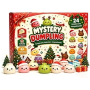 Christmas Squishies Advent Calendar 2026 Countdown Calendar, 24 Adorable Mini Item Surprises Sensory Fidget Toys for Adult Christmas Party Favors Gift