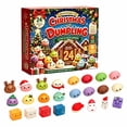 Calendar 172 Christmas Squishies Advent Calendar 2026 Holiday 24 Days Countdown ...