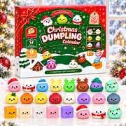 Christmas Squishies Advent Calendar 2026 Xmas Adults 24 Days of Countdown Holiday Gifts Sensory Squishies