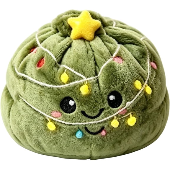 Christmas Squishies Plush Toys 3.15 Inch Small Stress Relief Squishy