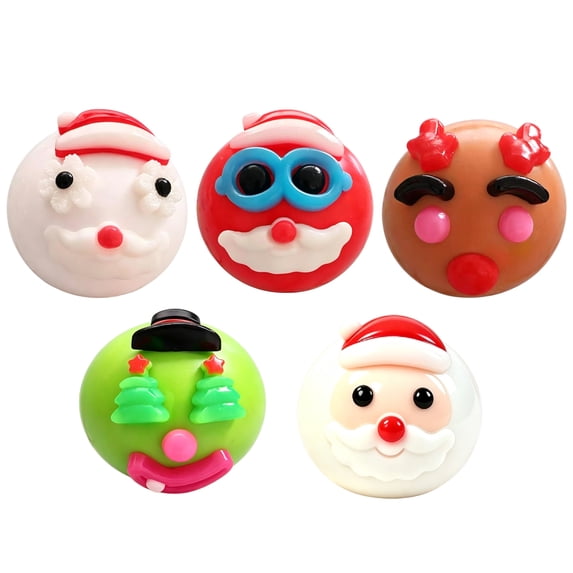 Christmas Squishy Fidget Toy, building block filled, cute festive ...
