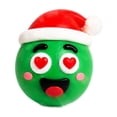 thumbnail image 1 of Christmas Squishy with Diy Changeable Expressions, Green, for Relaxation, Squeeze Toy, 1 of 4