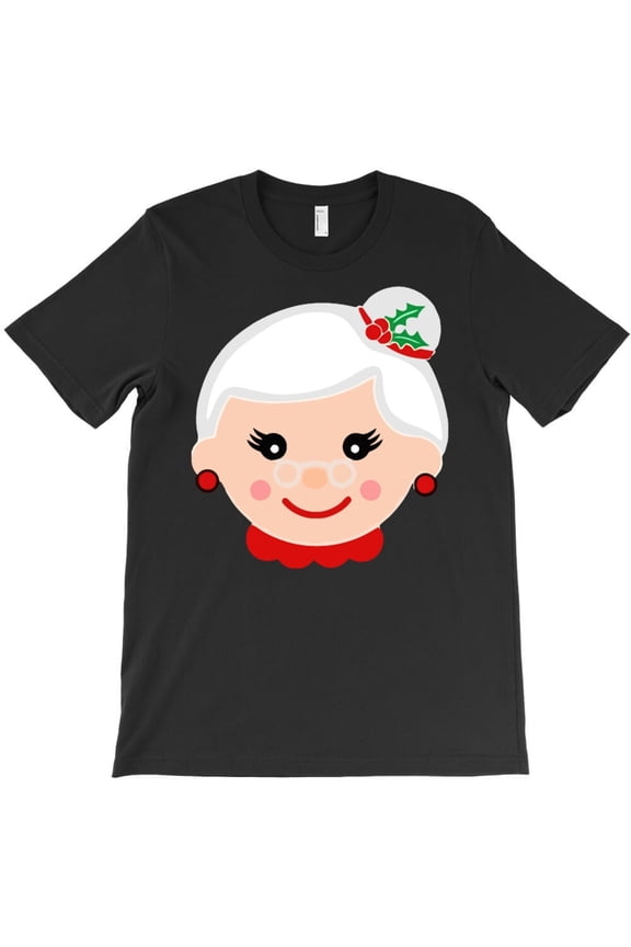 Christmas St. Nick Mrs. Claus Funny Holiday Matching Graphic H2244 Unisex T-Shirt, Up to 5XL Available