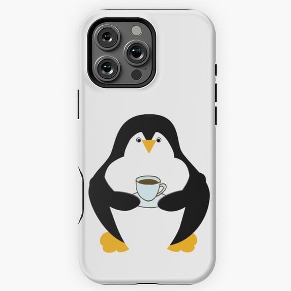 Christmas St. Nick Penguin Cute Phone Case for iPhone 11 12 13 14 15 16 17 Pro Max