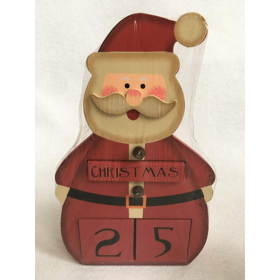 Christmas Standing Snowman or Santa Calendar