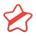 thumbnail image 1 of Christmas Star Cookie Cutters, Stainless Steel Christmas Cookie Cutter, Red Winter Holiday Biscuit Mold for Baking, 1 of 5