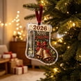 thumbnail image 1 of Christmas Stocking Cash & Treat Holder Ornament, Christmas Money Holder Ornaments, Christmas Decoration, Christmas Gift for Kiddo Adults (Bell), 1 of 6