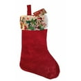thumbnail image 1 of Christmas Stocking - Disney - Mickey Mouse Happy Holiday Decoration Socks New, 1 of 1