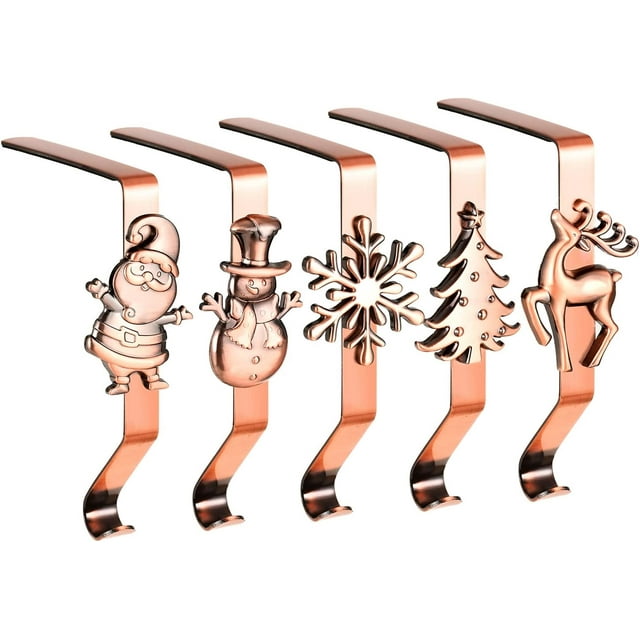 Christmas Stocking Holders for Mantel Different Pattern Christmas