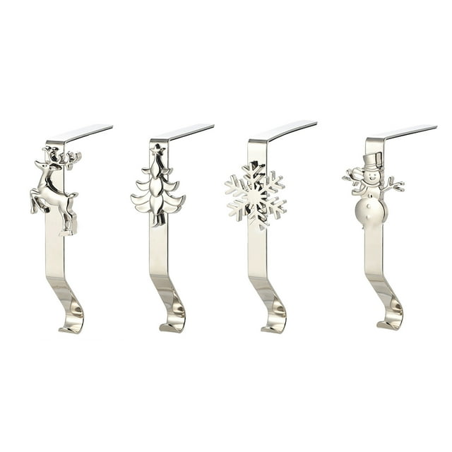 Christmas Stocking Holders for Mantel, Heavy Duty Christmas Stocking