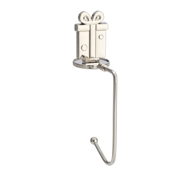 Christmas Stocking Holders for Mantel, Non-Slip Adjustable Mantle Stocking Holders, Fireplace Stocking Hangers, Metal Christmas Stocking Hooks, for Party Christmas Decorations