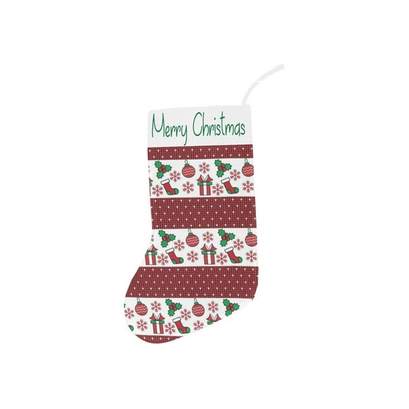 Christmas Stocking - Holiday Stockings - Green Sweater