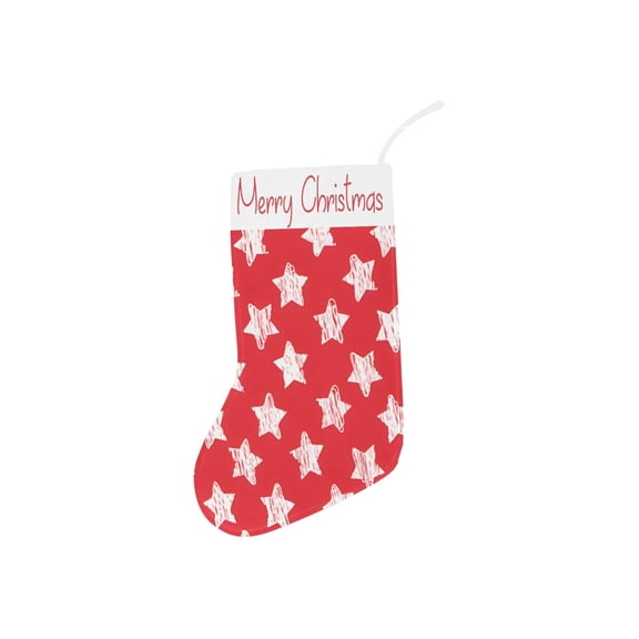 Christmas Stocking - Holiday Stockings - Red Star
