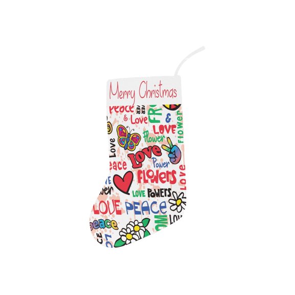 Christmas Stocking - Holiday Stockings - Hippy Holiday
