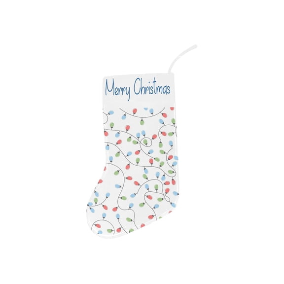 Christmas Stocking - Holiday Stockings - Lights