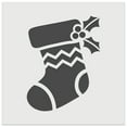 thumbnail image 1 of Christmas Stocking Holly DIY Cookie Wall Craft Stencil - 4.5 Inch, 1 of 5
