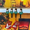 thumbnail image 1 of Christmas Stocking Hooks, Christmas Decorations, No Damage Fireplace Hanging Hooks, Alloy J-Shaped Right Angle Stocking Holders for Holiday Decor, 1 of 7