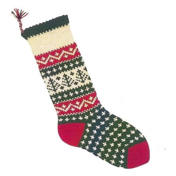 Christmas Stocking Knitting Kit -