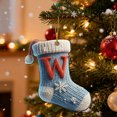 thumbnail image 1 of Christmas Stocking Ornament Acrylic Letter B Hanging Decoration Personalized Christmas Tree Ornament Gift for Holiday Party Decor, 1 of 5