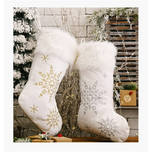 Christmas Stocking Pendant Ornament for Tree, Holiday Stocking Stuffers and Secret Santa Gifts, Festive Family Gathering Decorations, Christmas Tree Decor for Indoor Mantel and Tabletop Akmoler