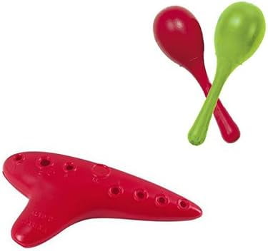 Christmas Stocking Stuffer - Sweet Potato Ocarina & Shaker Set