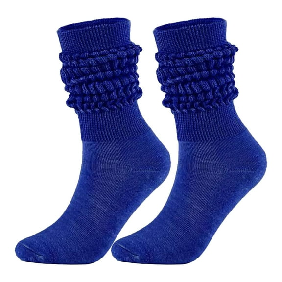 Christmas Stocking Stuffers for Unisex Blue Medium High Tube Bubble Socks Fashionable And Versatile Men Women Of The Same Style