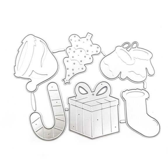 Christmas Stocking Tree Metal Cutting Dies Stencil DIY Scrapbooking Album Paper Card Template Mold Embossing Craft Decoration