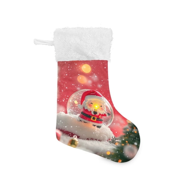 Christmas Stocking with Hanging Loop for Family Holiday Ornament Christmas Decoration