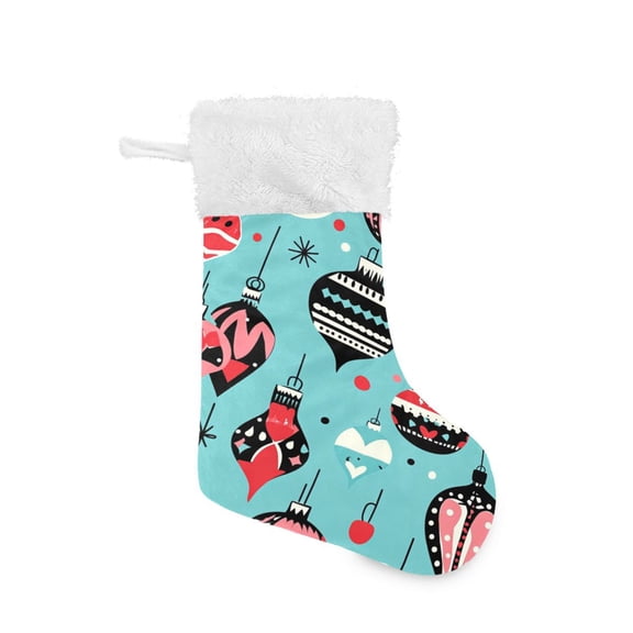 Christmas Stocking with Hanging Loop for Family Holiday Ornament Christmas Ornaments