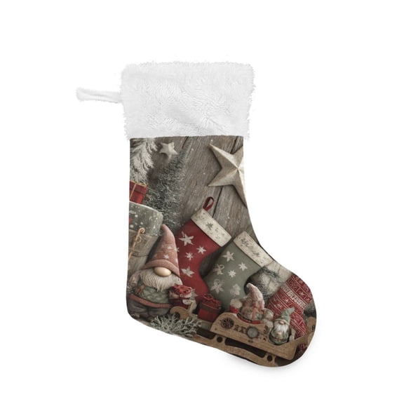 Christmas Stocking with Hanging Loop for Family Holiday Ornament Christmas Stocking Patterns