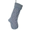 thumbnail image 1 of Christmas Stockings 13.39 Inches Large Size Knitted Xmas Stocking for Fireplace Hanging Holiday Party Decorations Family Festive Long Stockings Bulk Pack Home Christmas Decor Gift Storage, 1 of 8