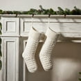 thumbnail image 1 of Christmas Stockings 18 Inches Large Knitted Xmas Stocking Fireplace Hanging Decoration for Holiday Home Party Decor, 1 of 7