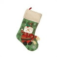 Christmas Stockings 18'' Xmas Stockings with Snowflake Santa Snowman