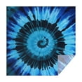 thumbnail image 1 of Blue Tie Dye Mandala Pattern Square Tablecloth,Waterproof Square Table Cover,Wipeable Spillproof Washable Table Cover for Home Kitchen Party Decor 42"X42"(107x107cm), 1 of 6