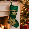 thumbnail image 1 of Christmas Stockings, Classic Holiday Xmas Stocking with Hanging Loop, Gift Bag for Fireplace Mantel, Tree and Family Holiday Decor, 1 of 7