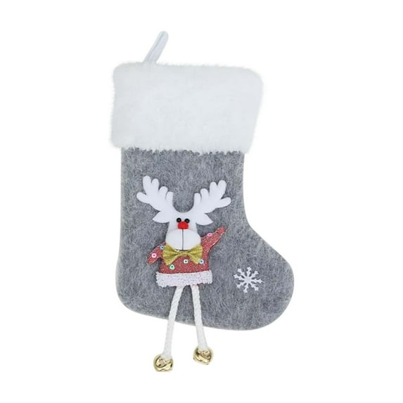 Christmas Stockings Cute Vintage Xmas Bulk Knitted Stock For Family Classic Fun christmas-Stocking Embroidere