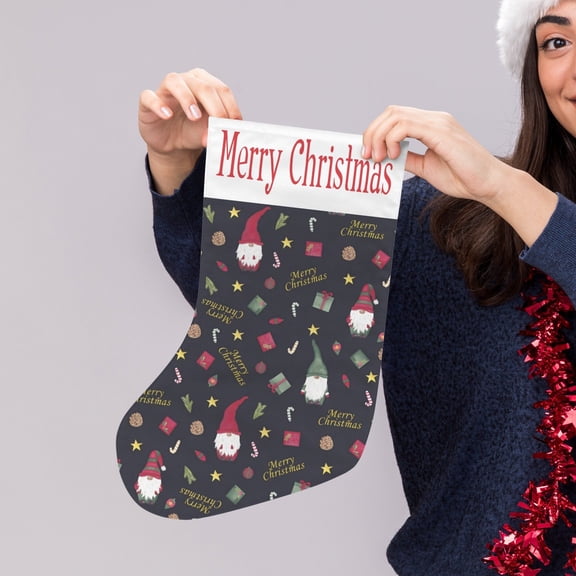 Christmas Stockings | Holiday Stocking Sock | Gnomes