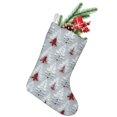 thumbnail image 1 of Christmas Stockings,Light Blue Christmas Tree Pattern Stockings Christmas,14.8'' Xmas Stockings,Christmas Party Favors,Christmas Party Decorations,Christmas Stockings Personalized, 1 of 5