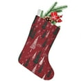 thumbnail image 1 of Christmas Stockings 14.8'' - Red Tree Snow Pattern, Xmas Stockings for Party Favors Christmas Decorations, 1 of 5